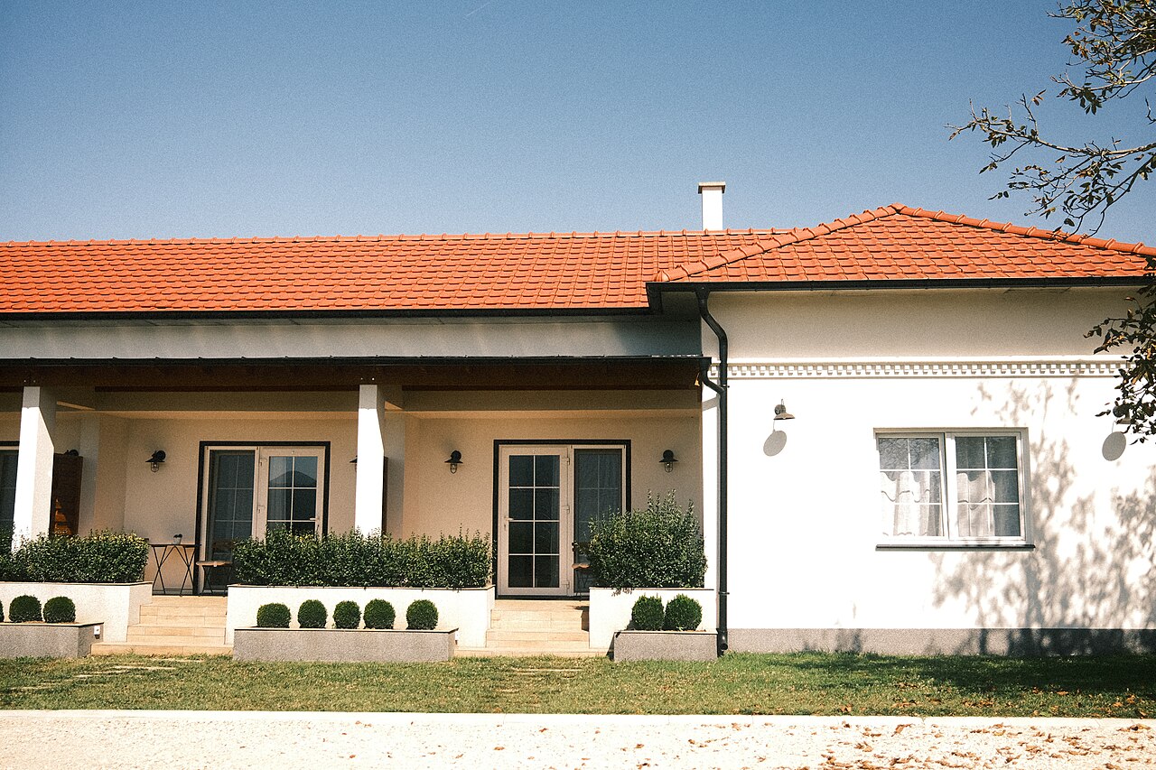 Modern energy-efficient house